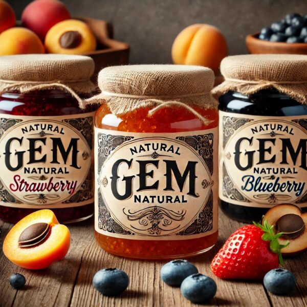 Gem Natural – Alege Aroma Preferată: Căpșuni, Caise sau Afine!