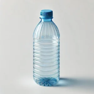 Sticlă PET reutilizabilă 1L – Transparentă, cu capac sigilat